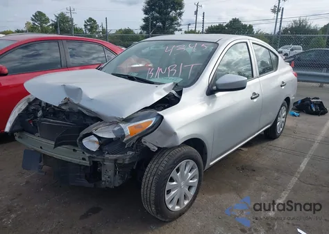 2016 Nissan Versa 1.6 S+ from USA, damaged, VIN 3N1CN7AP1GL904345